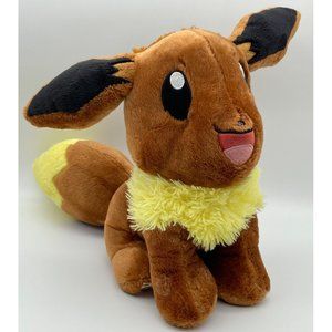 Build A Bear BAB Pokémon Eevee Plush Toy Stuffed Animal Anime Cartoon